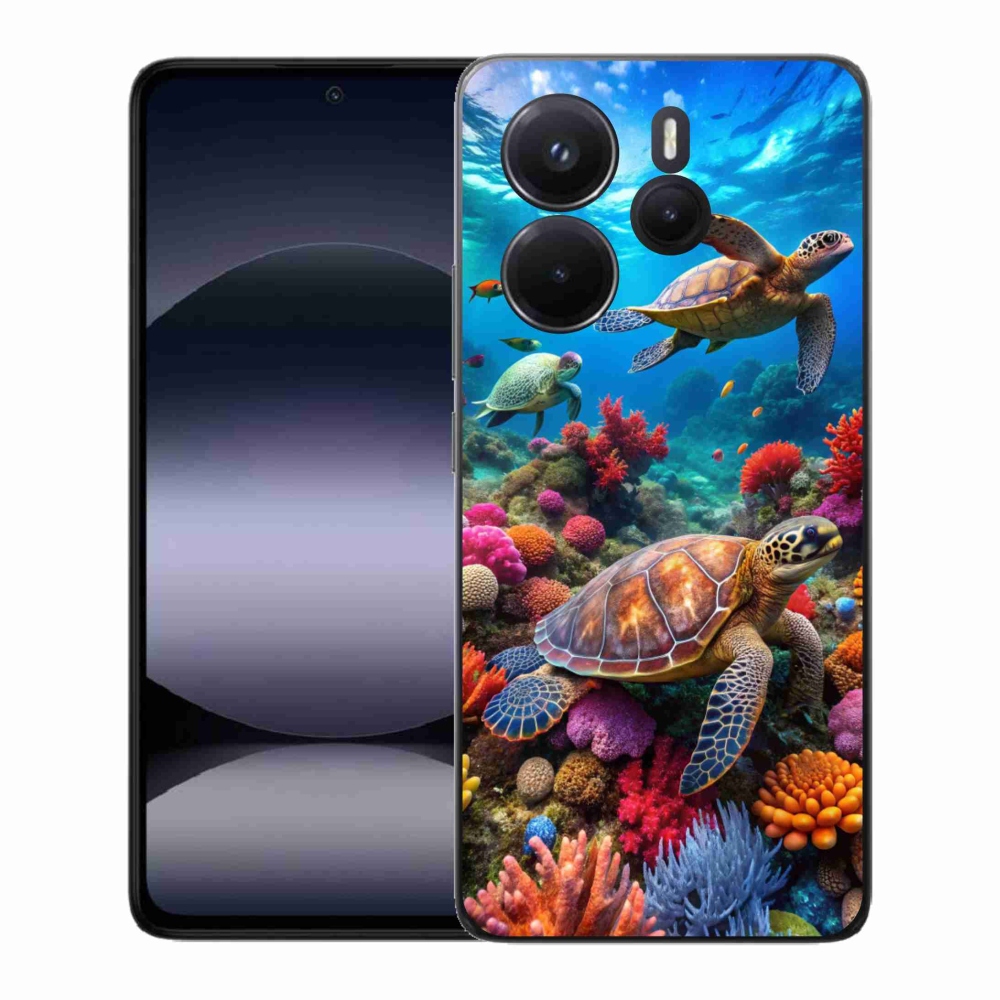 Gél borítás mmCase a Xiaomi Redmi Note 14-hez - Sea World 2
