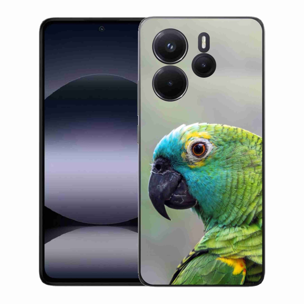 Gél borítás mmCase a Xiaomi Redmi Note 14-hez - papagáj amazon