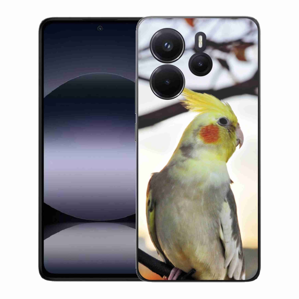 Gél borítás mmCase a Xiaomi Redmi Note 14-hez - papagáj korela