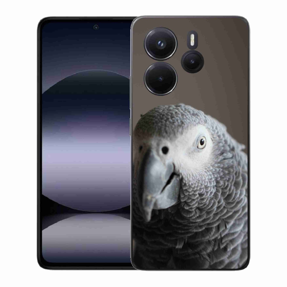 Gél borítás mmCase a Xiaomi Redmi Note 14-hez - papagáj jacko 2