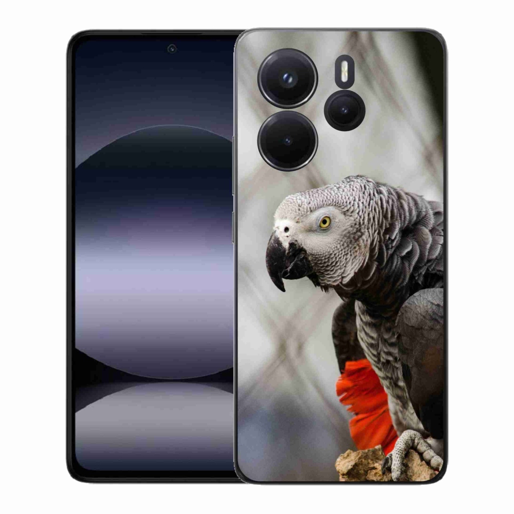 Gél borítás mmCase a Xiaomi Redmi Note 14-hez - papagáj jacko 3