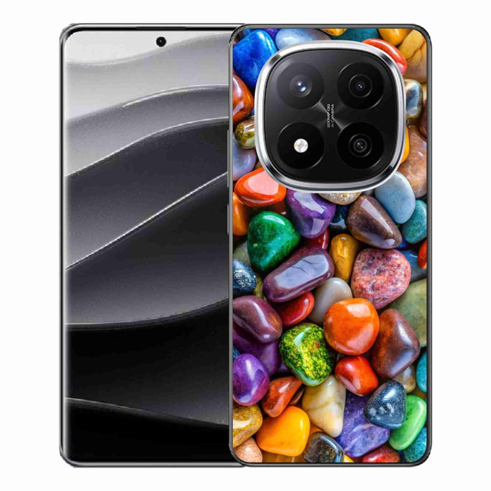 Gél borítás mmCase a Xiaomi Redmi Note 14 Pro+ 5G számára - színes strasszkövek