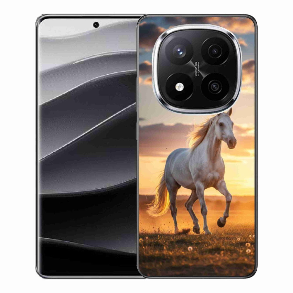 Gél borító mmCase a Xiaomi Redmi Note 14 Pro+ 5G - futó fehér ló 2