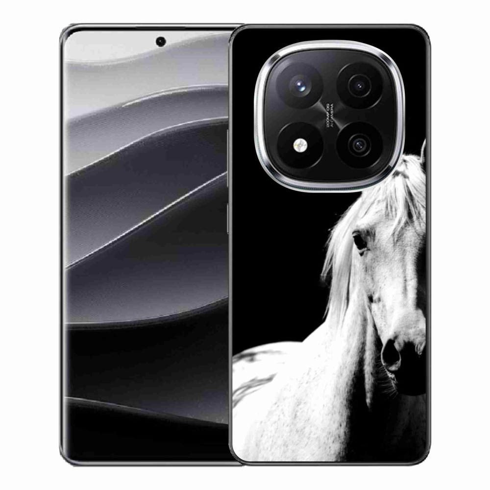 Gél borítás mmCase a Xiaomi Redmi Note 14 Pro+ 5G - fehér ló 5