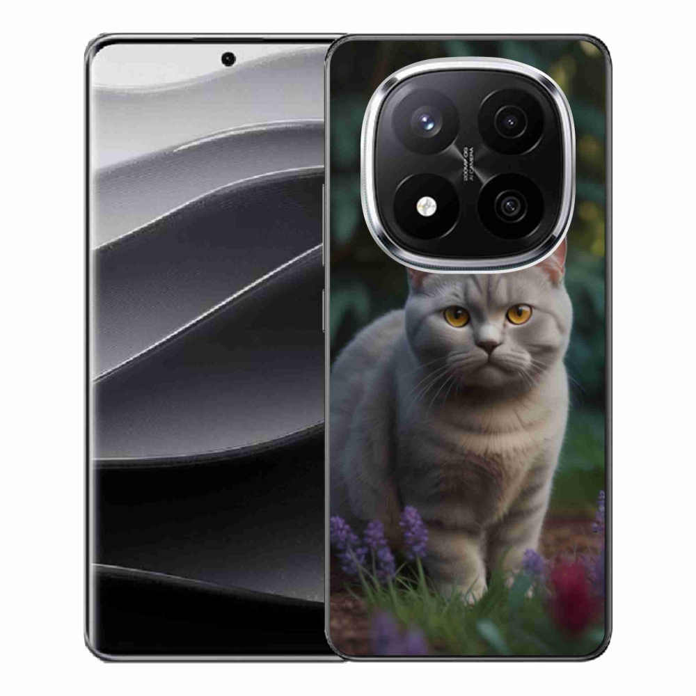 Gél borítás mmCase a Xiaomi Redmi Note 14 Pro+ 5G számára - brit macska