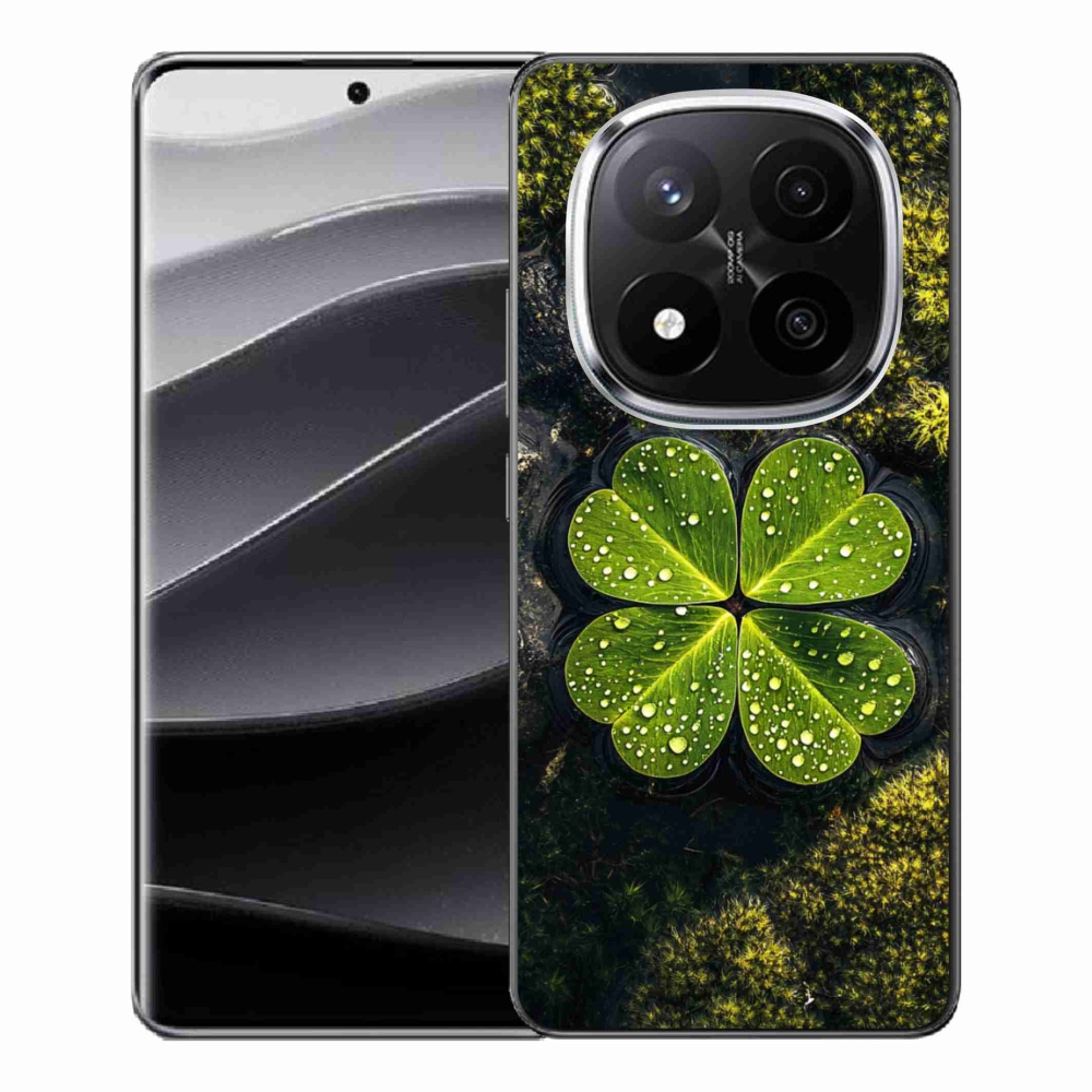 Gél borítás mmCase a Xiaomi Redmi Note 14 Pro+ 5G számára - négylevelű lóhere