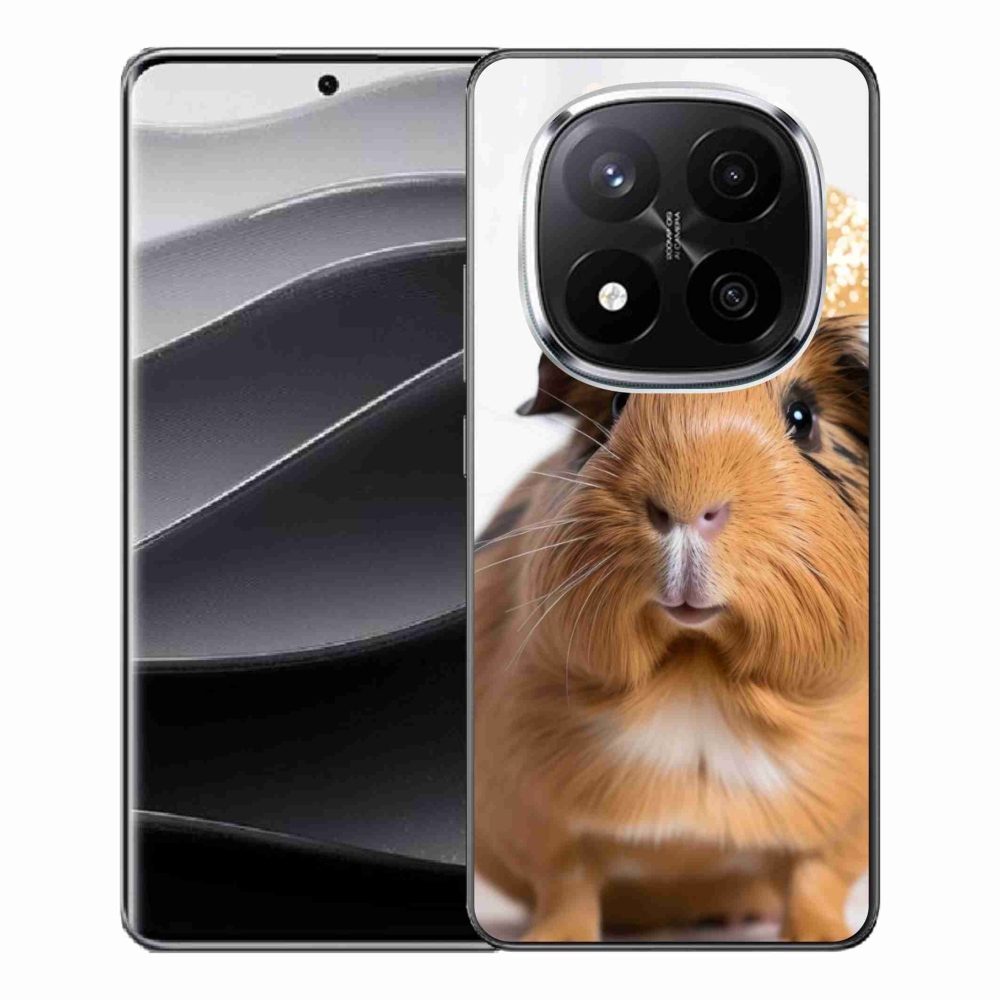 Gél borítás mmCase a Xiaomi Redmi Note 14 Pro+ 5G - barna tengerimalachoz