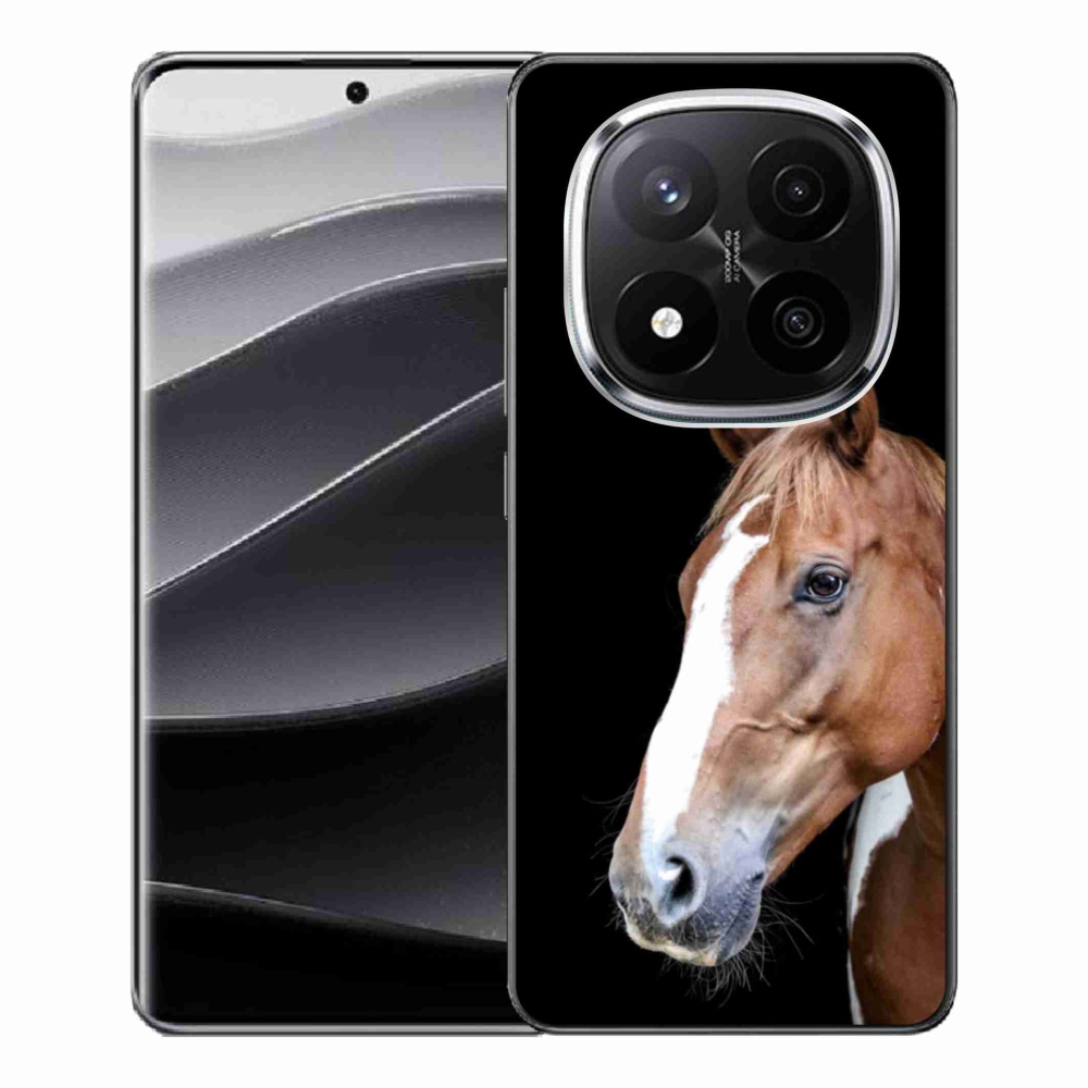 Zselés borítás mmCase a Xiaomi Redmi Note 14 Pro+ 5G - barna ló 3