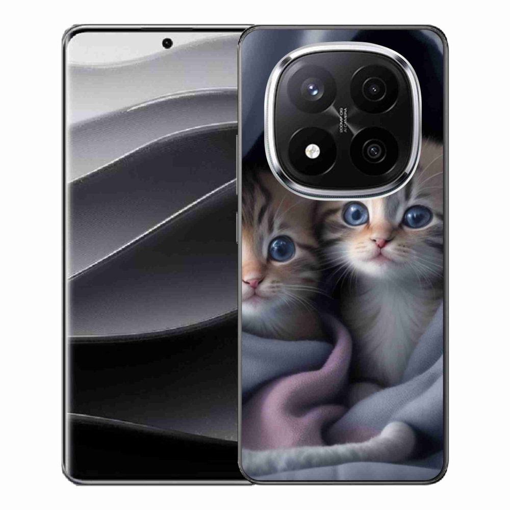 Gél borítás mmCase a Xiaomi Redmi Note 14 Pro+ 5G - cat duo 2 számára