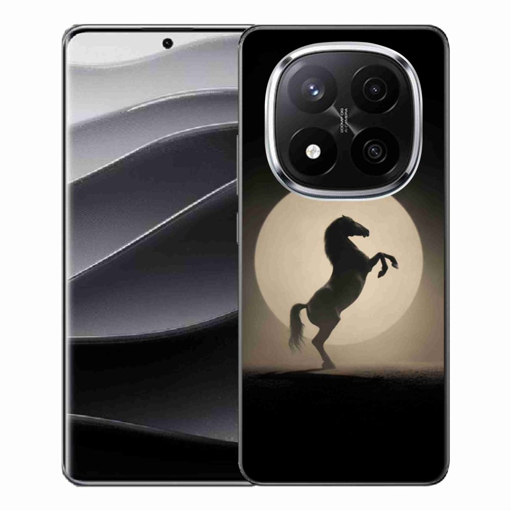 Gél borítás mmCase a Xiaomi Redmi Note 14 Pro+ 5G számára - ló sziluettben