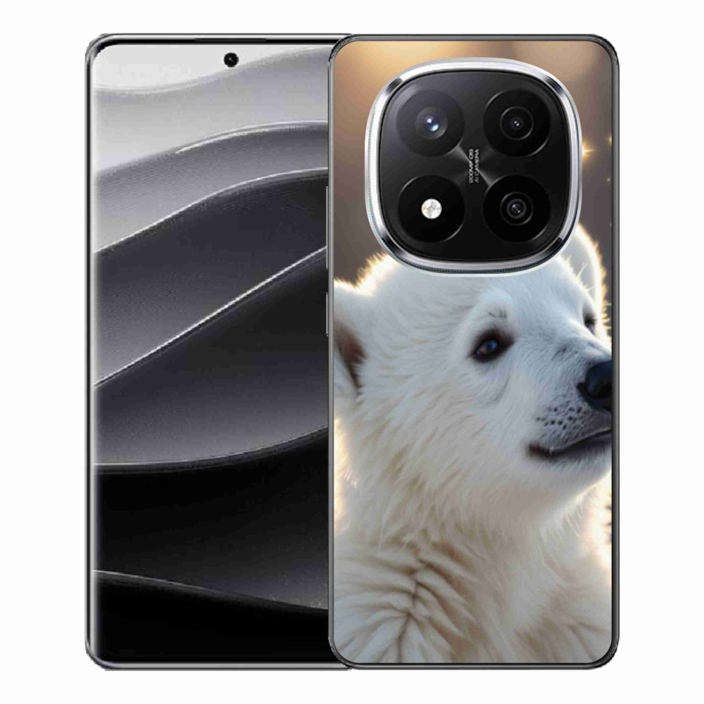 Gél borítás mmCase a Xiaomi Redmi Note 14 Pro+ 5G - jegesmedve számára