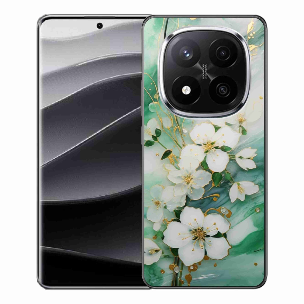 Gél borítás mmCase a Xiaomi Redmi Note 14 Pro+ 5G számára - finom virágok