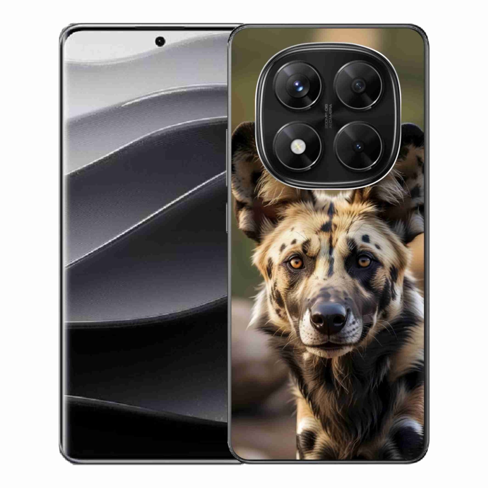 Gél borítás mmCase a Xiaomi Redmi Note 14 Pro 5G/Poco X7 5G számára - afrikai vadkutya