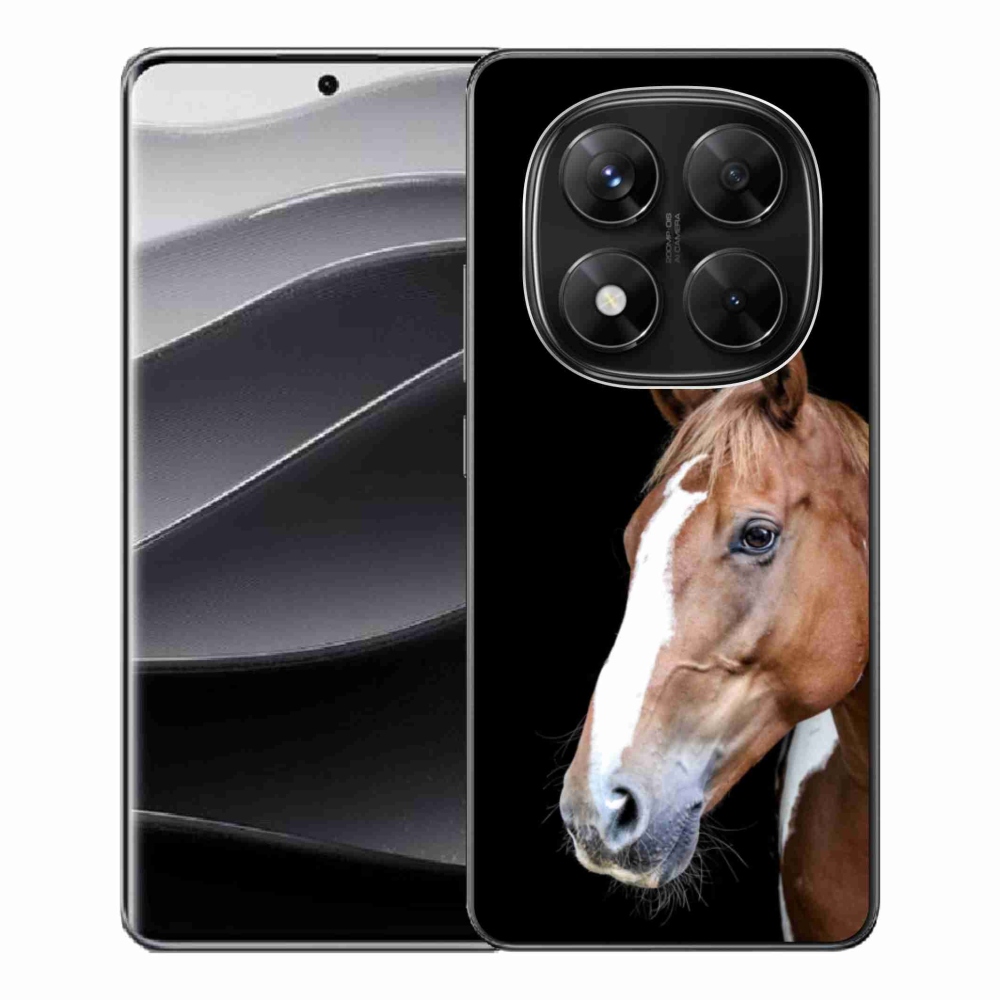 Gél borítás mmCase a Xiaomi Redmi Note 14 Pro 5G/Poco X7 5G - barna ló 3