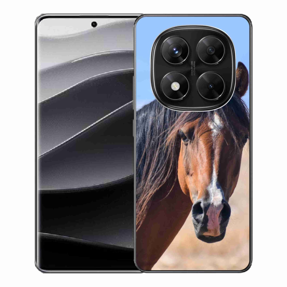 Gél borítás mmCase a Xiaomi Redmi Note 14 Pro 5G/Poco X7 5G számára - nyugodt ló