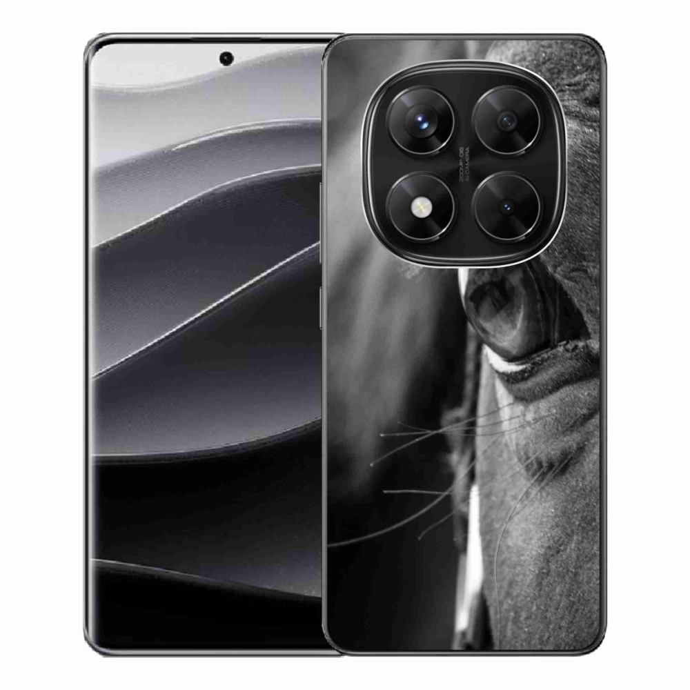 Gél borítás mmCase a Xiaomi Redmi Note 14 Pro 5G/Poco X7 5G számára - ló nézet