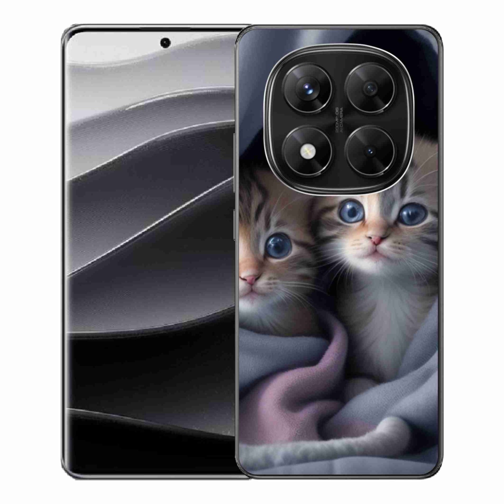 Gél borítás mmCase a Xiaomi Redmi Note 14 Pro 5G/Poco X7 5G - cat duo 2 számára