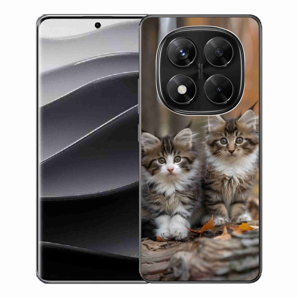 Gél borítás mmCase a Xiaomi Redmi Note 14 Pro 5G/Poco X7 5G - cat duo 3 számára