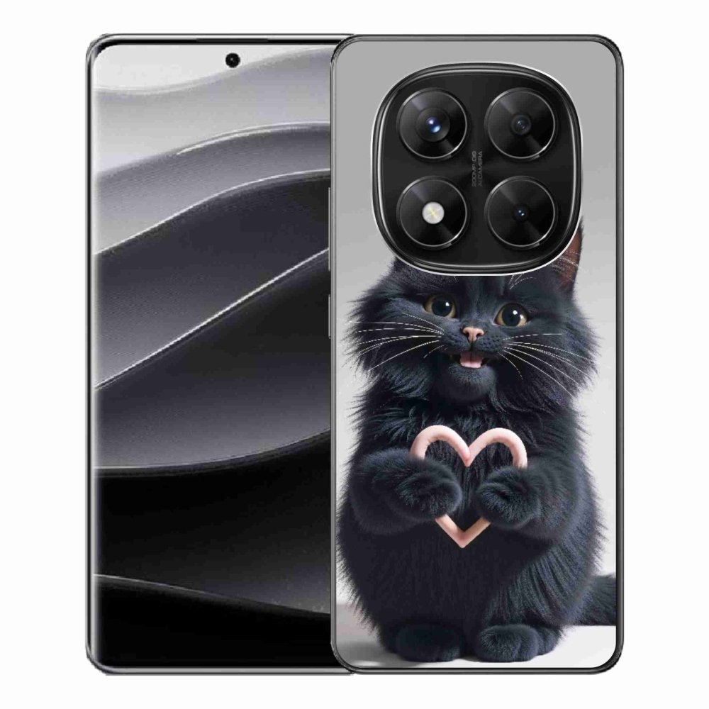 Gél borítás mmCase a Xiaomi Redmi Note 14 Pro 5G/Poco X7 5G számára - macskaszerelem 3