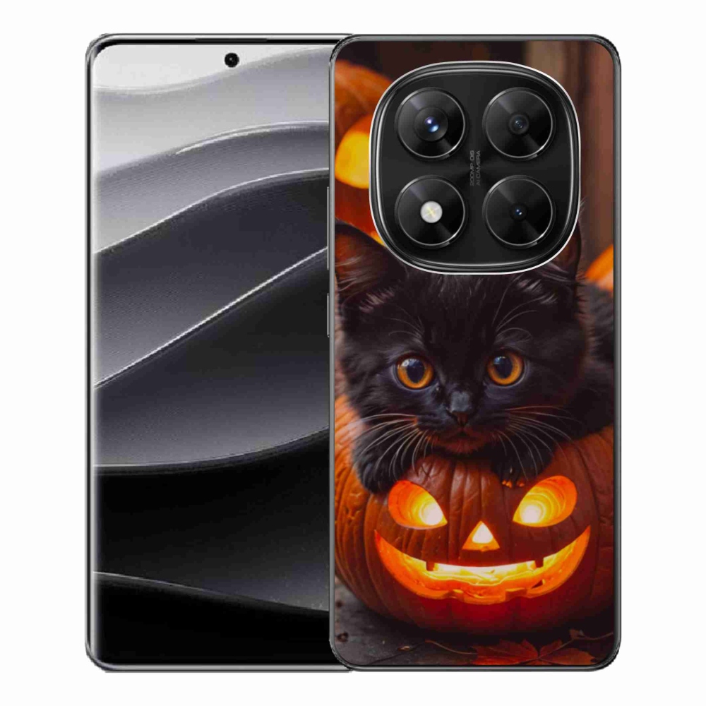 Gél borítás mmCase a Xiaomi Redmi Note 14 Pro 5G/Poco X7 5G számára - cica és tök