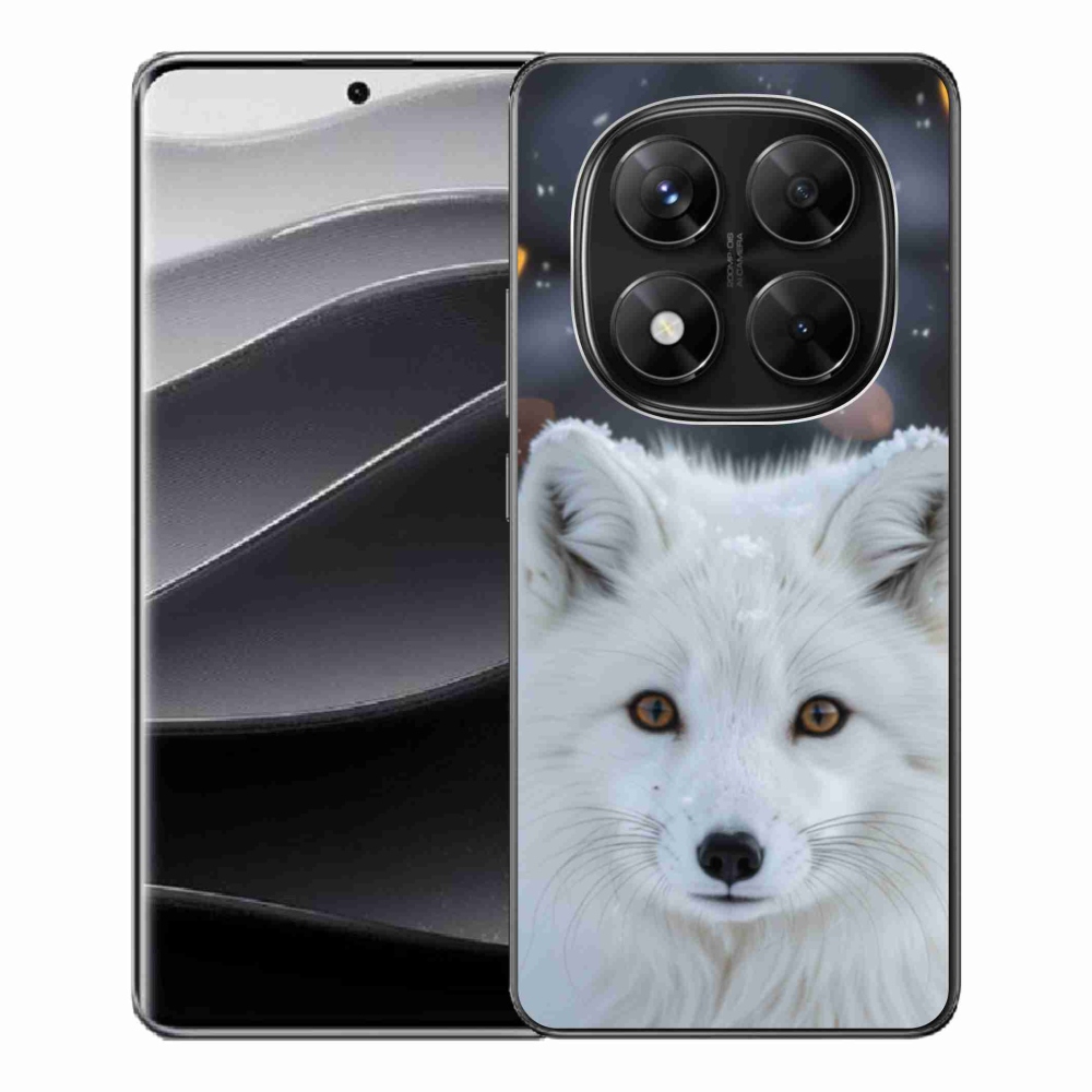 Gél borítás mmCase a Xiaomi Redmi Note 14 Pro 5G/Poco X7 5G számára - polár róka