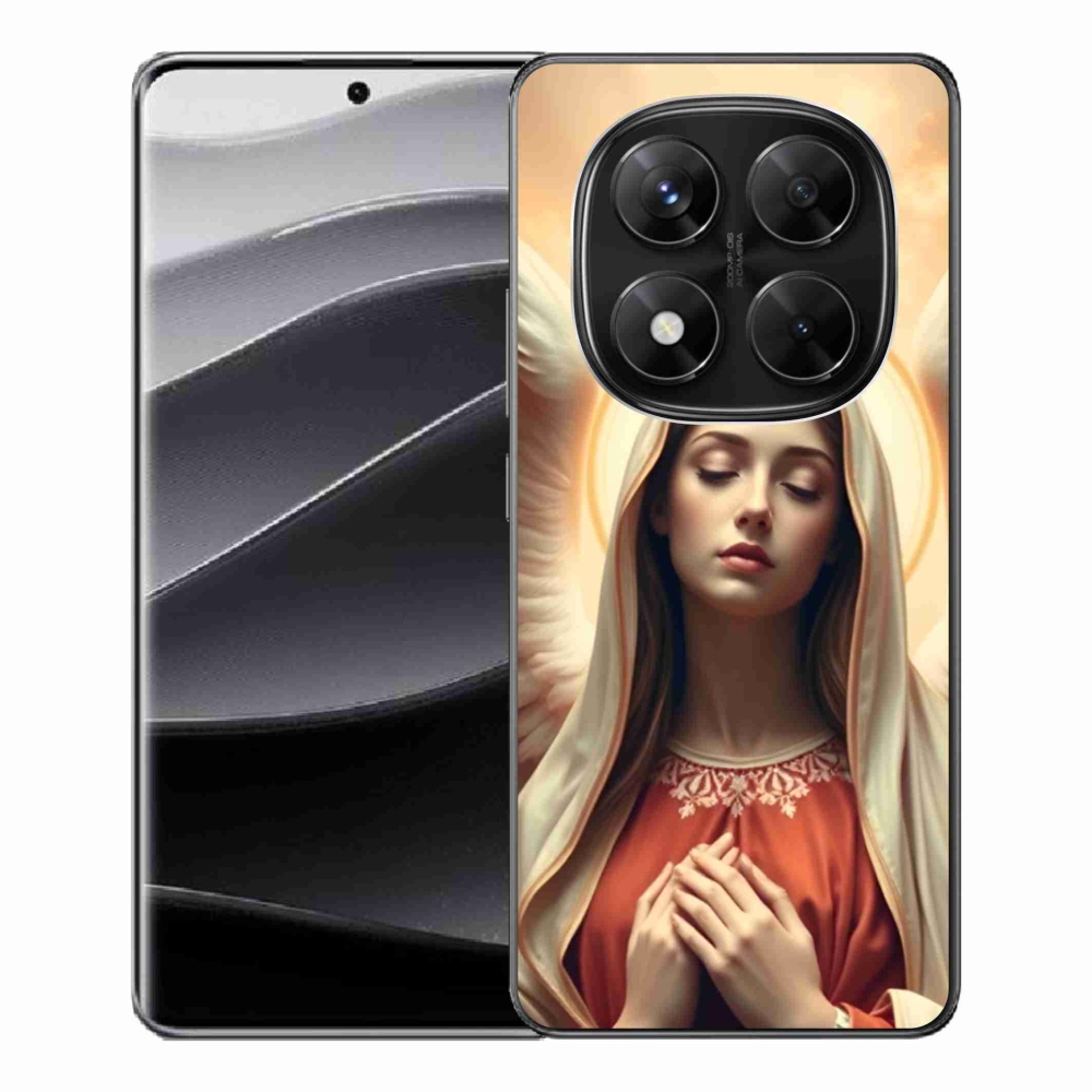 Gél borítás mmCase a Xiaomi Redmi Note 14 Pro 5G/Poco X7 5G számára - vallási téma