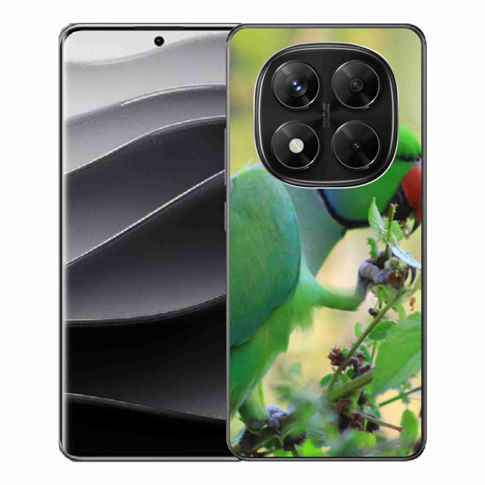 Gél borítás mmCase a Xiaomi Redmi Note 14 Pro 5G/Poco X7 5G számára - papagáj alexandr