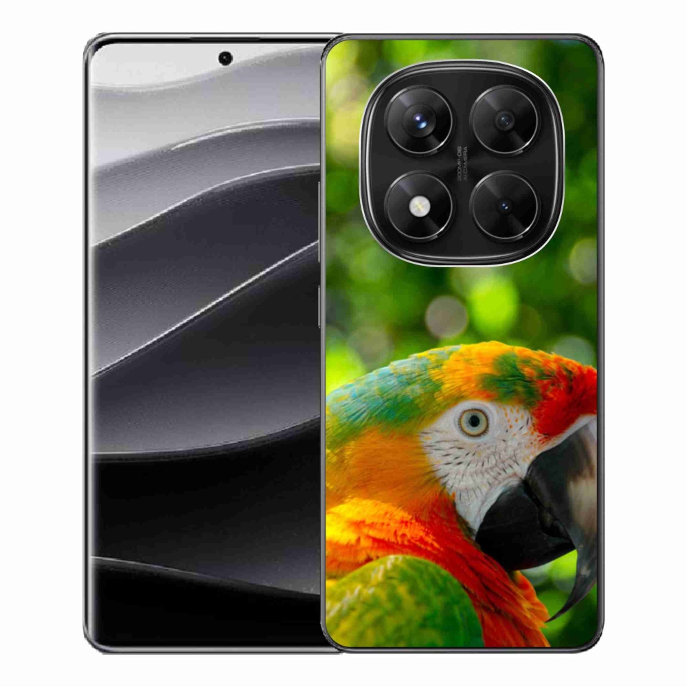 Gél borítás mmCase a Xiaomi Redmi Note 14 Pro 5G/Poco X7 5G számára - papagáj ara 3