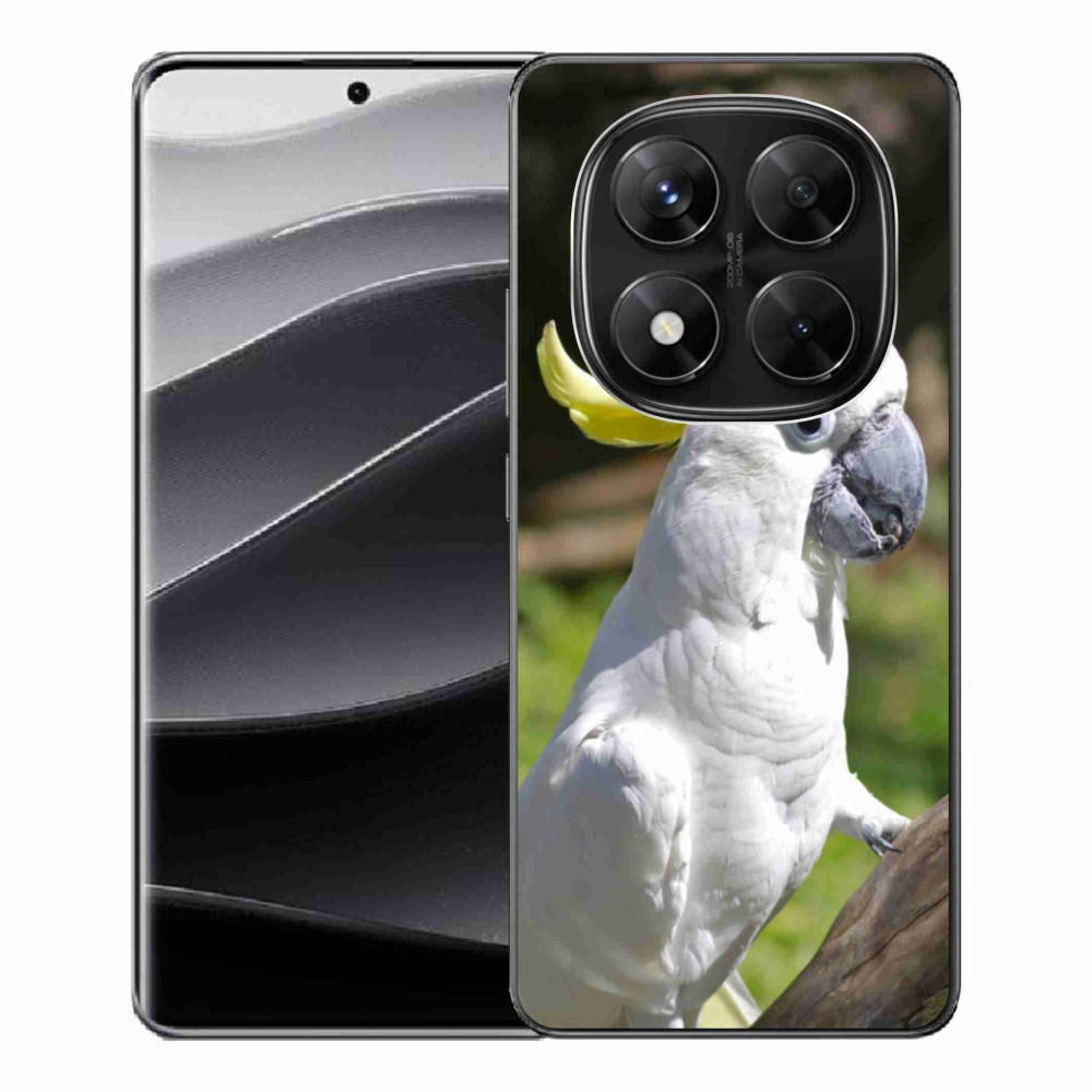 Gél borítás mmCase a Xiaomi Redmi Note 14 Pro 5G/Poco X7 5G számára - papagáj kakadu 2
