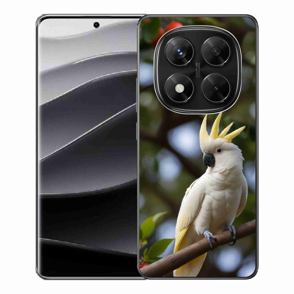 Gél borítás mmCase a Xiaomi Redmi Note 14 Pro 5G/Poco X7 5G számára - papagáj kakadu 3