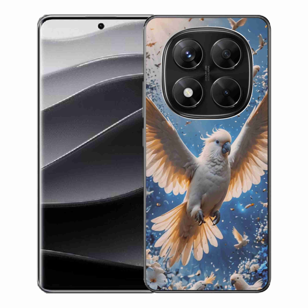 Gél borítás mmCase a Xiaomi Redmi Note 14 Pro 5G/Poco X7 5G számára - papagáj kakadu