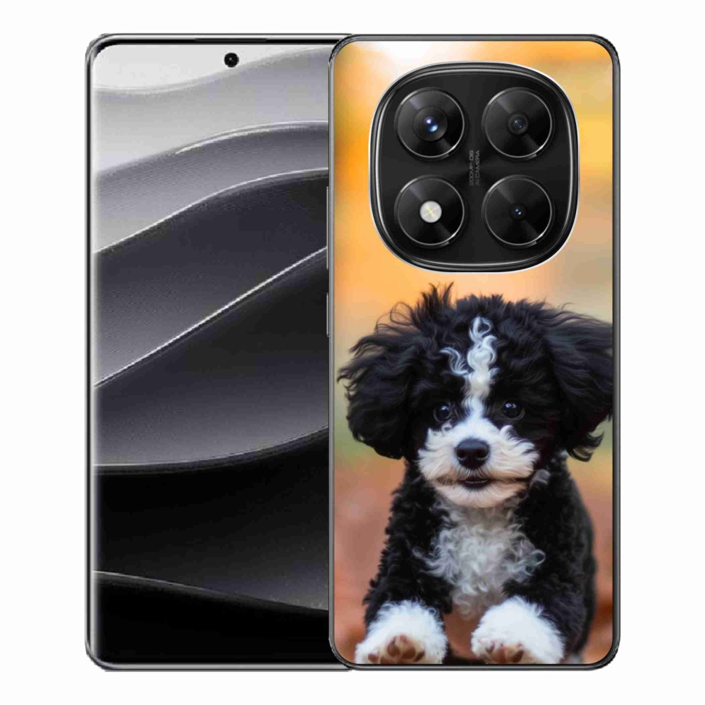 Gél borítás mmCase a Xiaomi Redmi Note 14 Pro 5G/Poco X7 5G számára - aranyos kiskutya 2