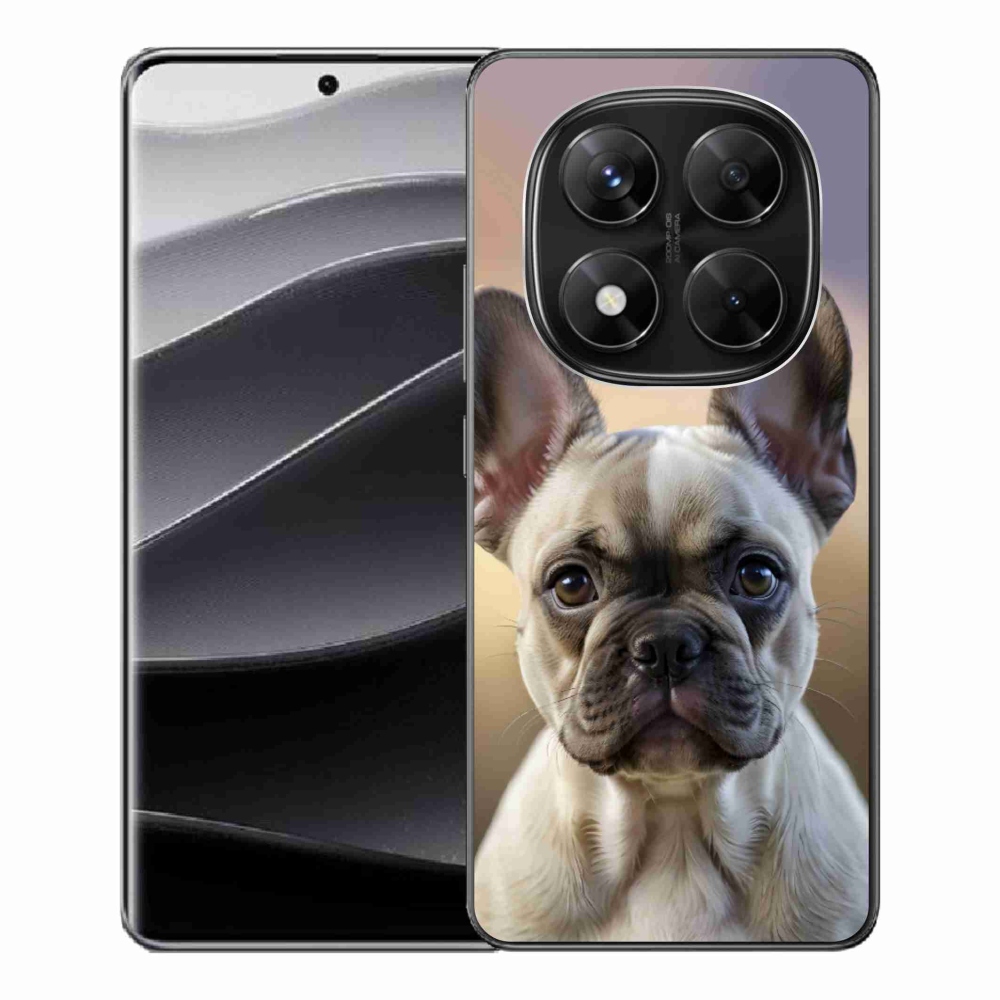 Gél borítás mmCase a Xiaomi Redmi Note 14 Pro 5G/Poco X7 5G számára - aranyos francia bulldog