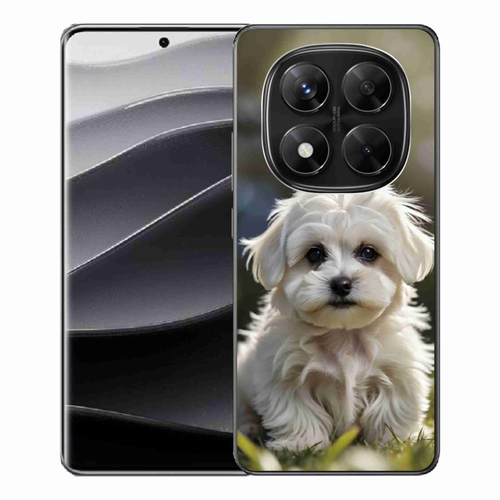 Gél borítás mmCase a Xiaomi Redmi Note 14 Pro 5G/Poco X7 5G számára - aranyos máltai kutya