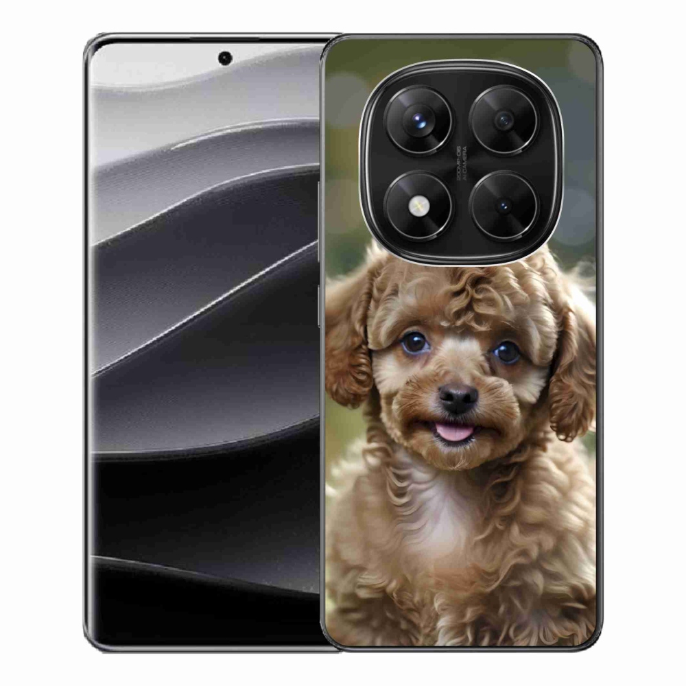 Gél borítás mmCase a Xiaomi Redmi Note 14 Pro 5G/Poco X7 5G számára - aranyos uszkár