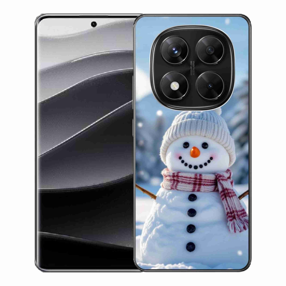 Gél borítás mmCase a Xiaomi Redmi Note 14 Pro 5G/Poco X7 5G számára - hóember 3