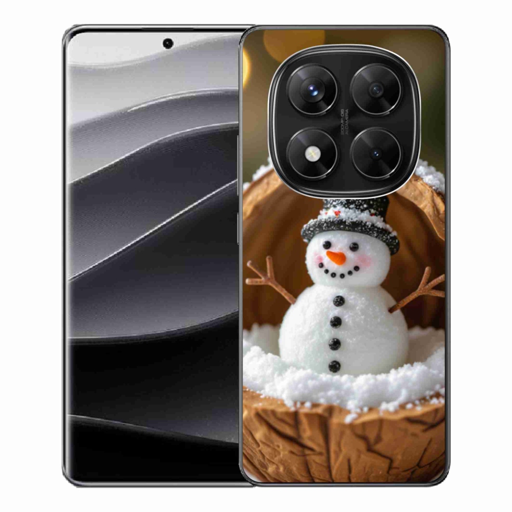 Gél borítás mmCase a Xiaomi Redmi Note 14 Pro 5G/Poco X7 5G számára - hóember 4