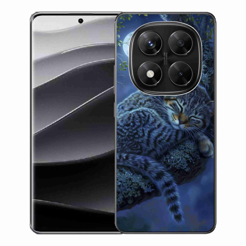 Gél borítás mmCase a Xiaomi Redmi Note 14 Pro 5G/Poco X7 5G számára - alvó macska