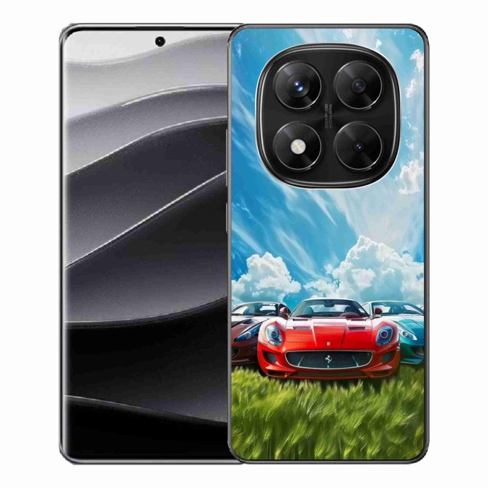 Gél borítás mmCase a Xiaomi Redmi Note 14 Pro 5G/Poco X7 5G számára - sportkocsik