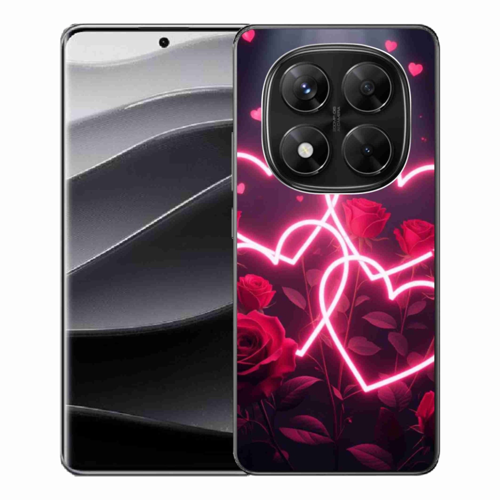 Gél borítás mmCase a Xiaomi Redmi Note 14 Pro 5G/Poco X7 5G számára - Szerelem szíve