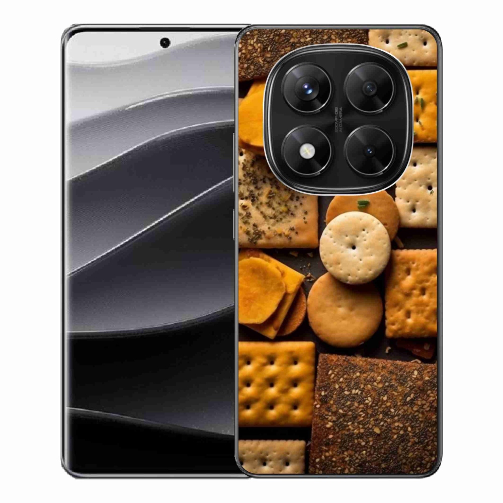 Gél borítás mmCase a Xiaomi Redmi Note 14 Pro 5G/Poco X7 5G számára - kekszek