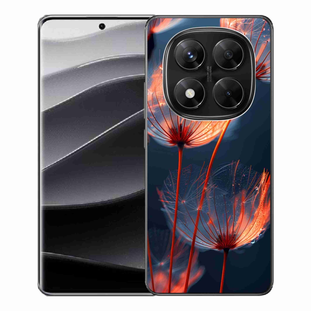 Gél borítás mmCase a Xiaomi Redmi Note 14 Pro 5G/Poco X7 5G - világító pehelyhez