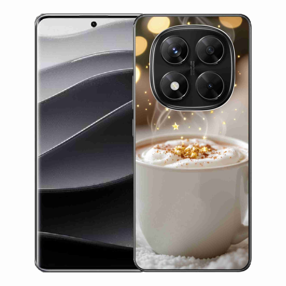 Gél borítás mmCase a Xiaomi Redmi Note 14 Pro 5G/Poco X7 5G - karácsonyi forró italhoz