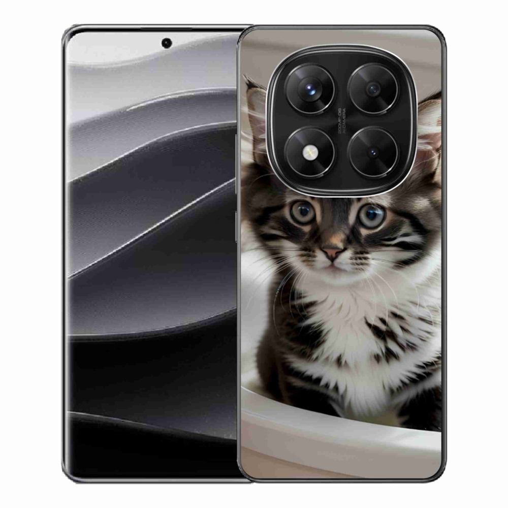 Gél borítás mmCase a Xiaomi Redmi Note 14 Pro 5G/Poco X7 5G számára - kíváncsi baba