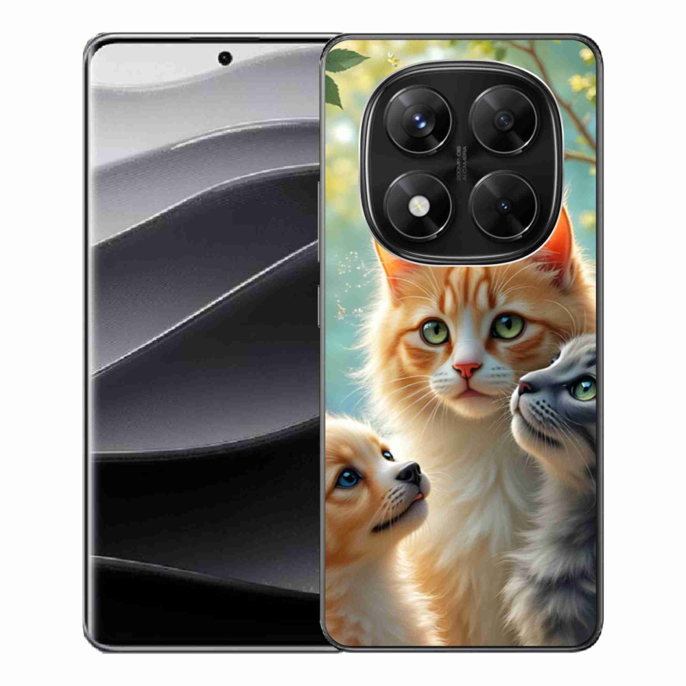 Gél borítás mmCase a Xiaomi Redmi Note 14 Pro 5G/Poco X7 5G - állati barátság 2