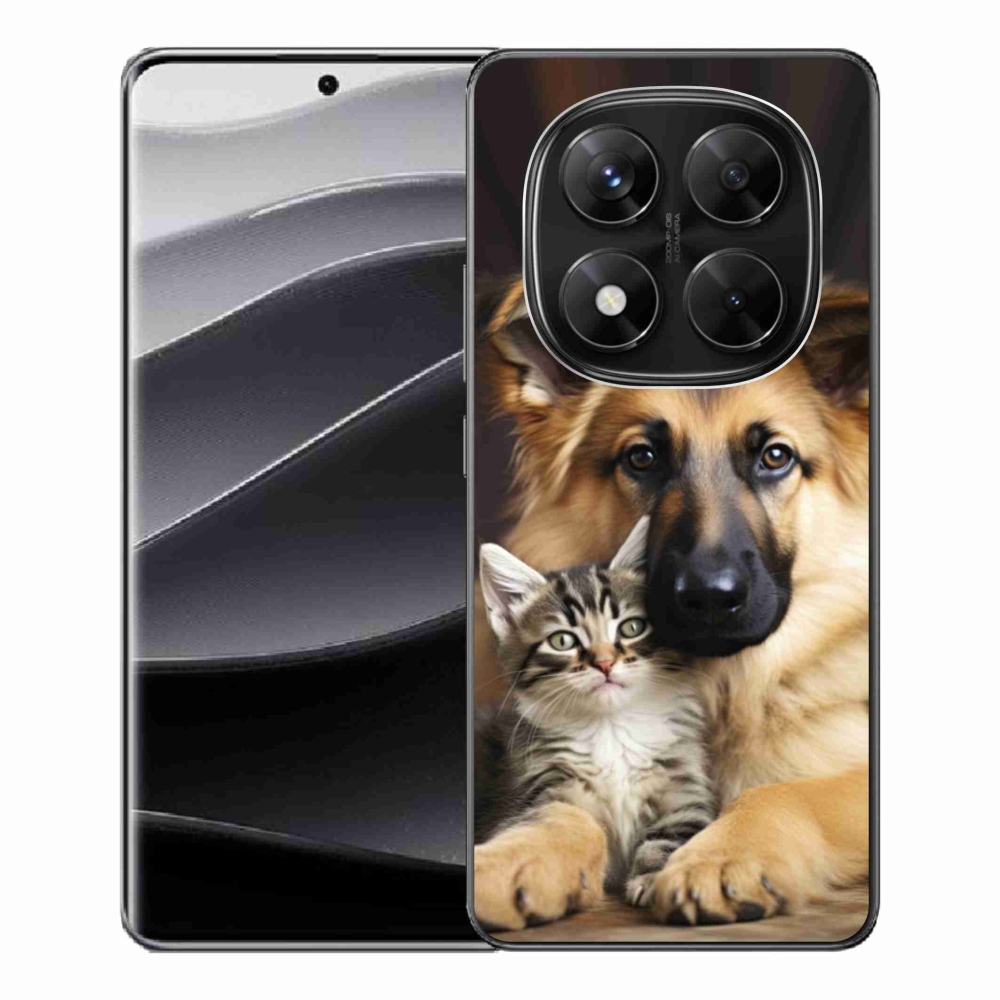 Gél borítás mmCase a Xiaomi Redmi Note 14 Pro 5G/Poco X7 5G számára - állatbarátság