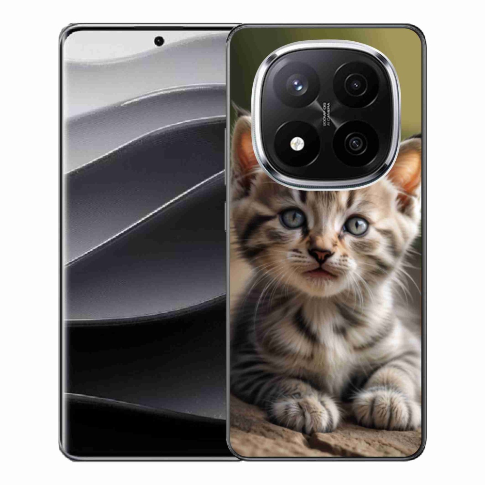 Gél borítás mmCase a Xiaomi Redmi Note 14 Pro+ 5G számára - aranyos cica 9