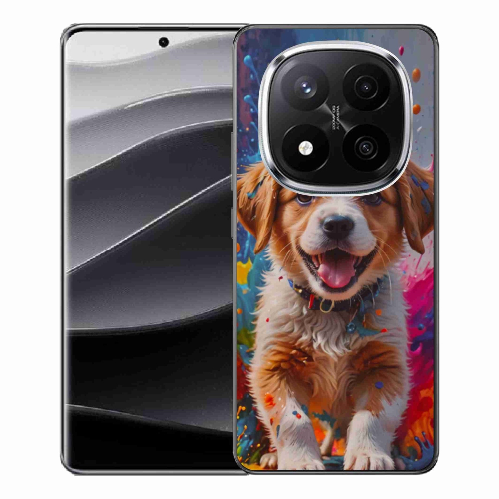 Gél borítás mmCase a Xiaomi Redmi Note 14 Pro+ 5G számára - aranyos kiskutya 3
