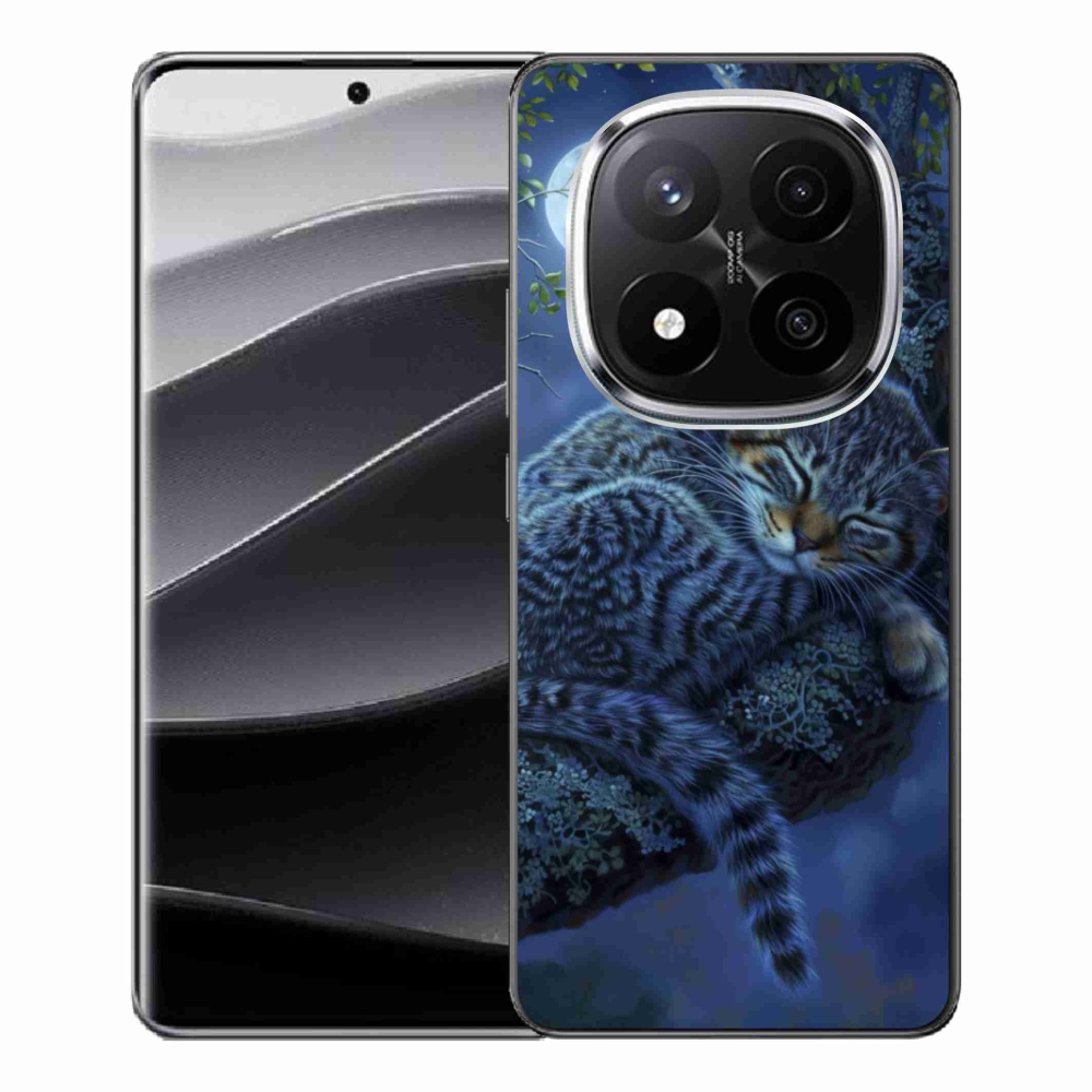 Gél borítás mmCase a Xiaomi Redmi Note 14 Pro+ 5G számára - alvó macska