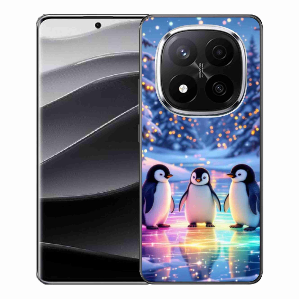 Gél borítás mmCase a Xiaomi Redmi Note 14 Pro+ 5G számára - pingvinek